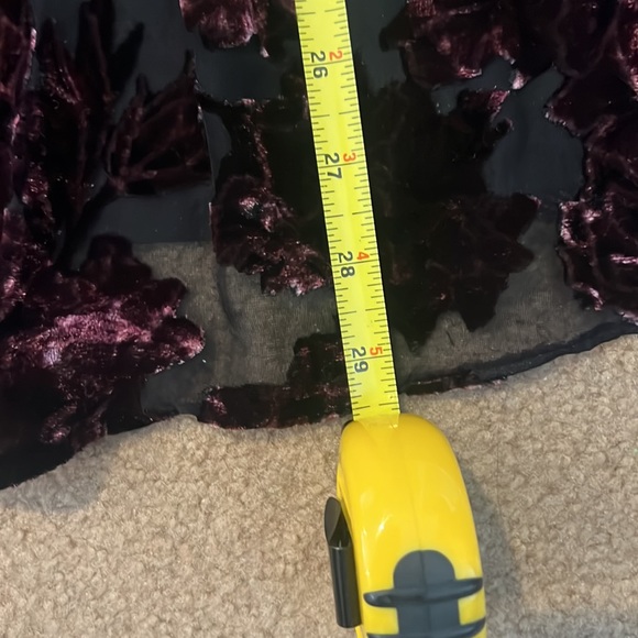 Burn out velvet top - Picture 10 of 11